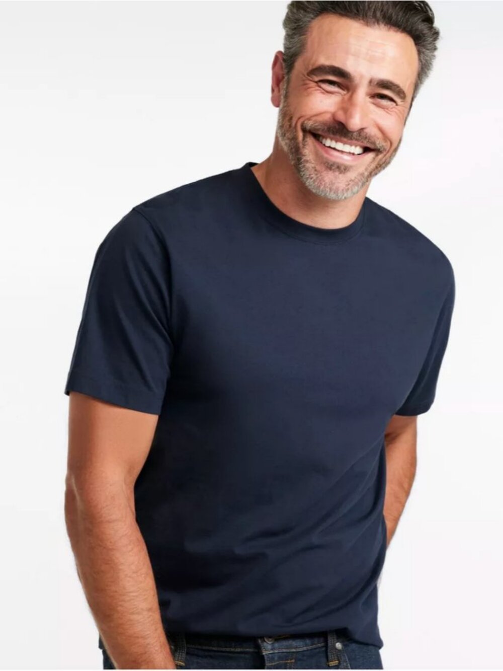 L.L. Bean Men's Everyday SunSmart Tee Crew Neck Short-Sleeve Size Large